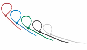 Хомут нейлон 3,6*200мм (цветные) уп.25шт. REXANT 07-0208-25