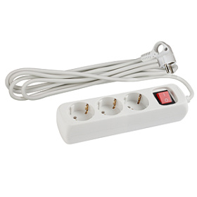 Удлинитель ЭРА U-3es-5m зазем. выкл.