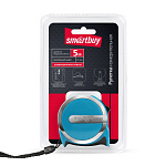 Рулетка измерительная, 3мх16мм, пластиковый ударопрочный корпус,  усиленный зацеп, Smartbuy Tools