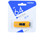 Флеш-карта USB 64GB Smartbuy STREAM Yellow
