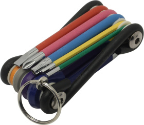 Набор велосипедный 9 шт, 2 отв.:SL5;PH2,HEX:2,2.5,3,4,5,6,TORX:30 CR-V,Smartbuy tools(SBT-MTS-9)/80