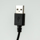 Dialog CI-0310 F black - кабель Apple 8pin (M) - USB A (M), длина 1.0 м, черный плоский в пакете