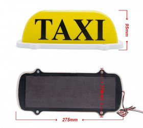 Знак "TAXI" MY-002 (магнит)
