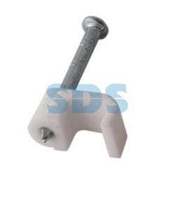 Крепеж кабеля плоский 4мм х 2мм (упак. 50 шт.) REXANT