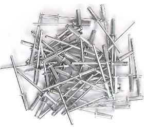Заклепки 2.4 мм, 10 мм, нерж., алюминий, 50 шт, Smartbuy 